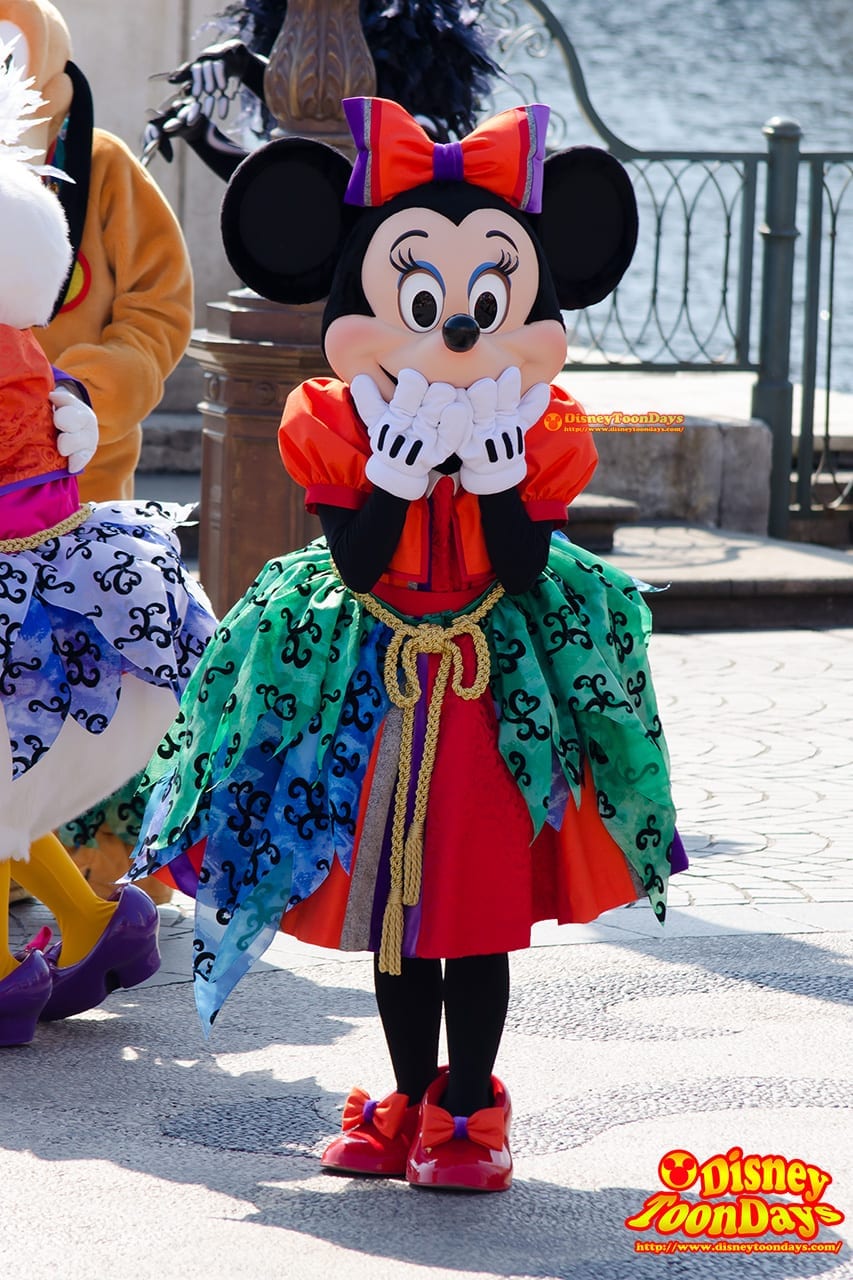 TDS ディズニー・ハロウィーン 2014 ウェルカム・スケルトン・フレンズ ミニーマウス