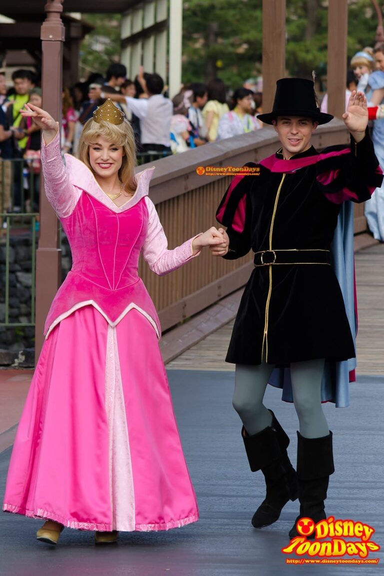 TDL ディズニー七夕デイズ 2014 七夕グリーティング オーロラ姫 フィリップ王子