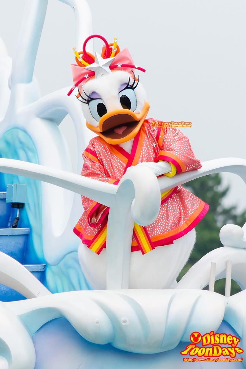 TDS ディズニー七夕デイズ 2014 七夕グリーティング デイジーダック