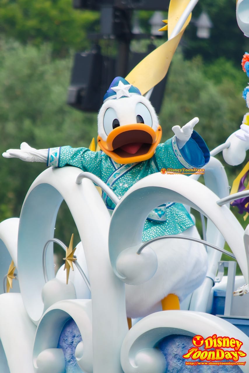 TDS ディズニー七夕デイズ 2014 七夕グリーティング ドナルドダック