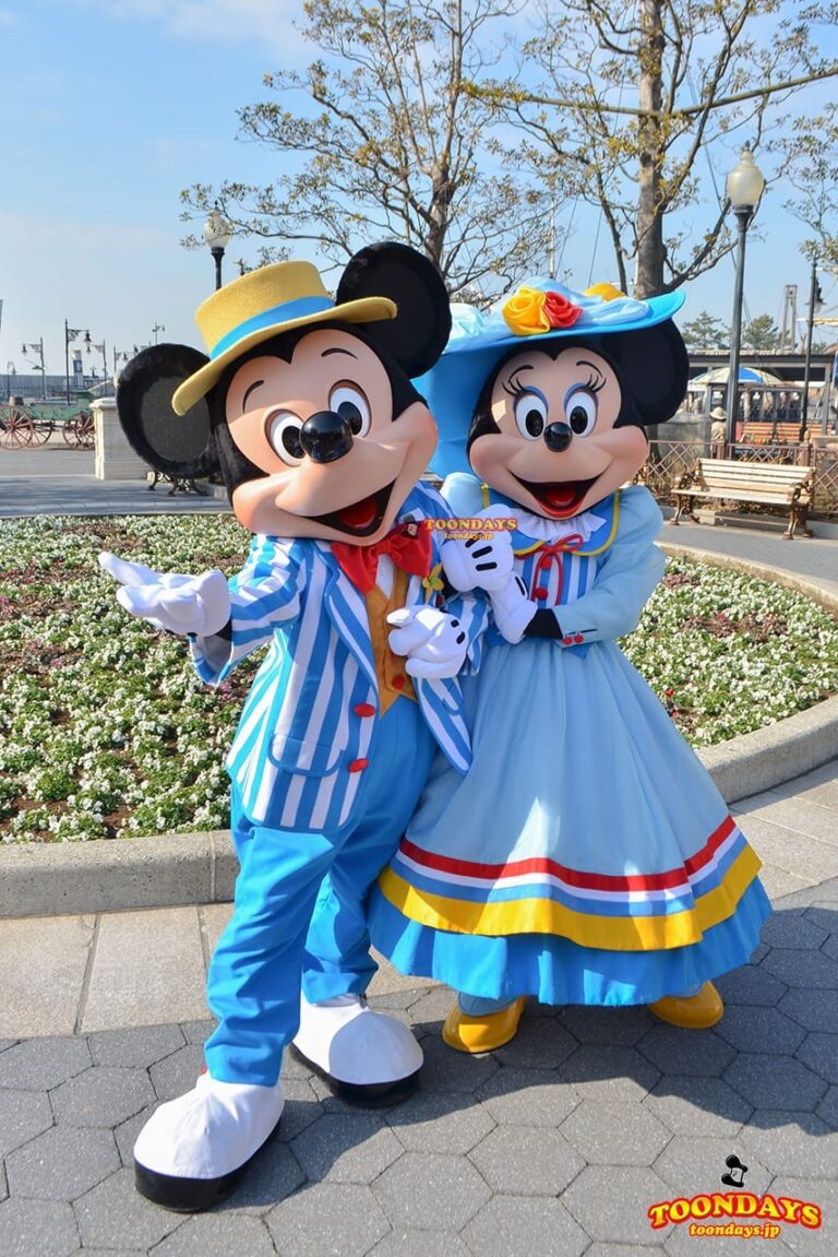 TDS アメリカンウォーターフロント グリーティング ミッキーマウス ミニーマウス