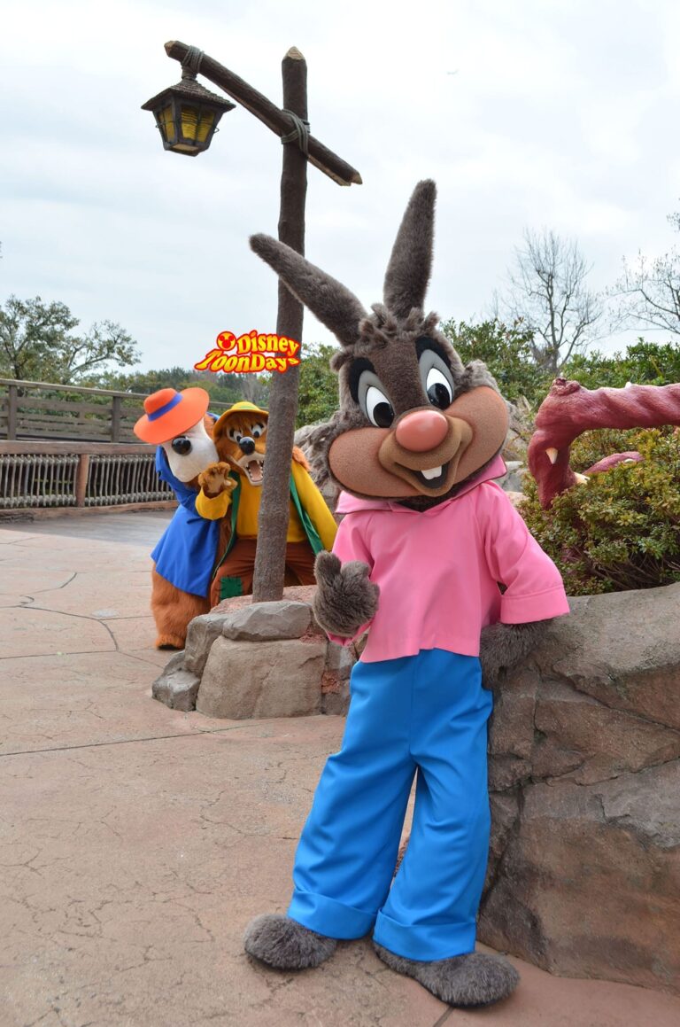 TDL クリッターカントリー　グリーティング ブレアラビット　ブレアフォックス　ブレアベア