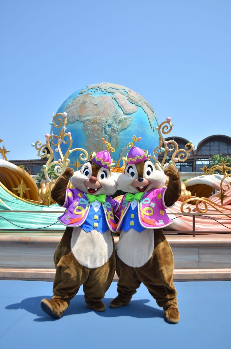 TDS ディズニーシ―プラザ　グリーティング　チップ　デール