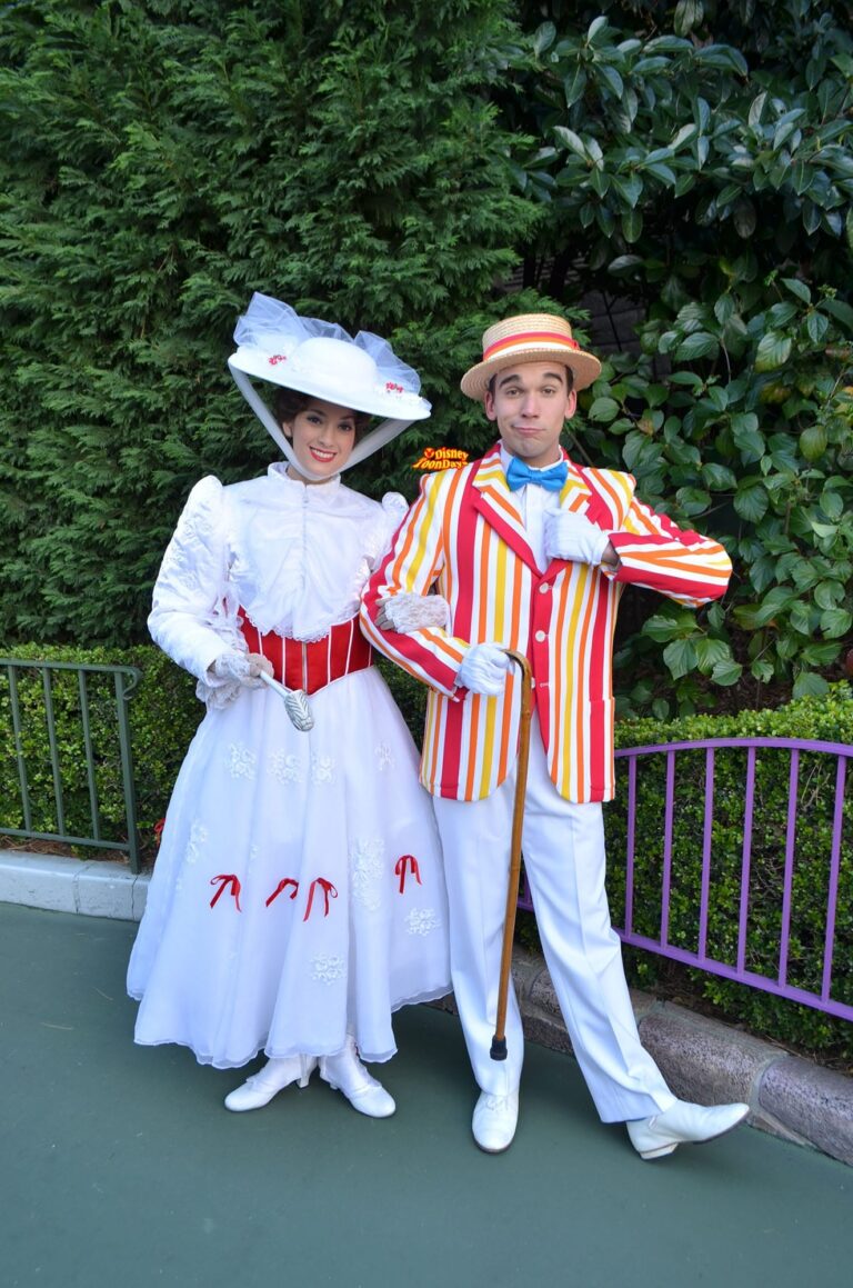 ファンタジーランドグリーティングのメリー・ポピンズ&バート