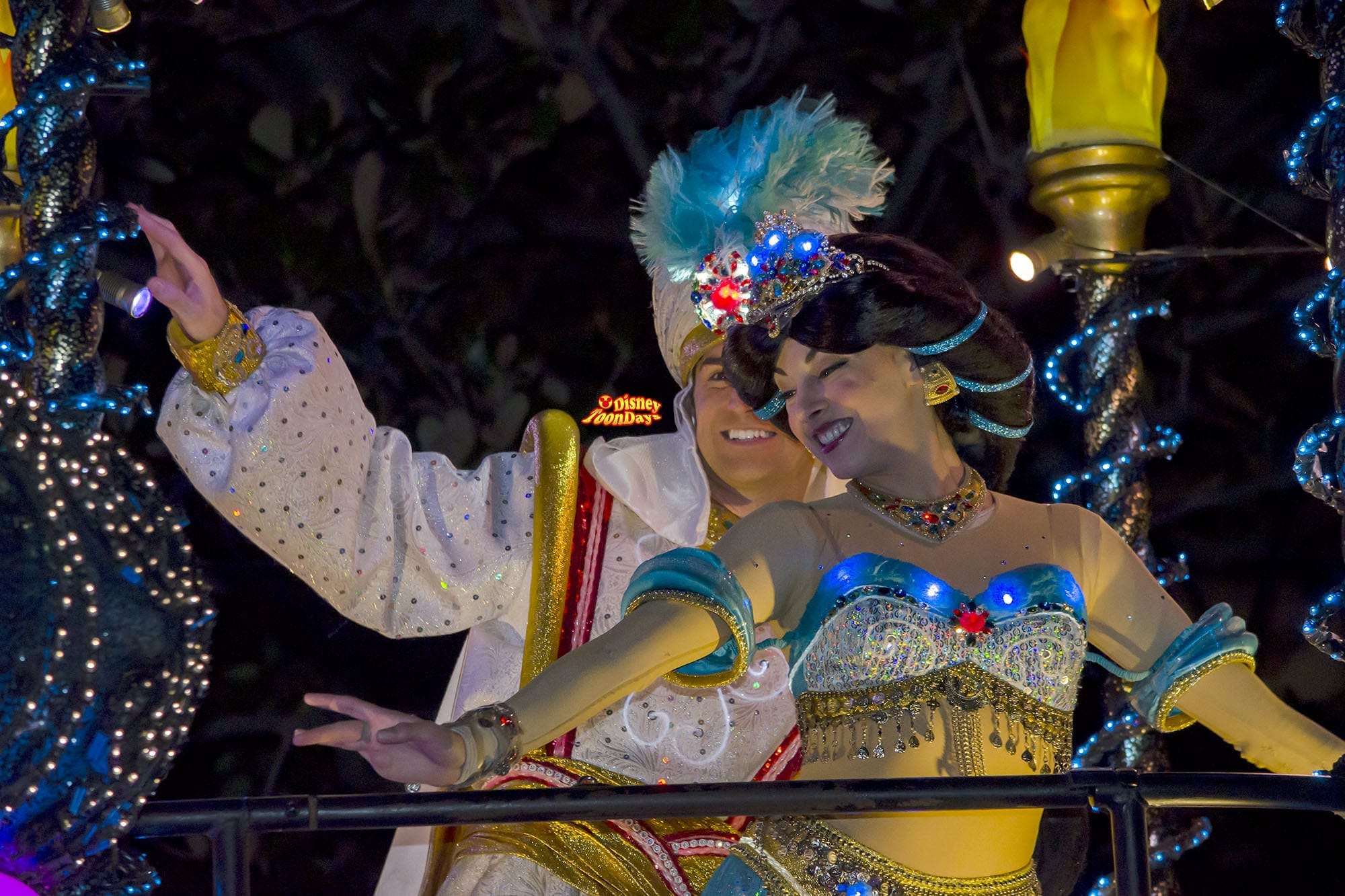 TDL 東京ディズニーランド・エレクトリカルパレード・ドリームライツ　アラジン　ジャスミン