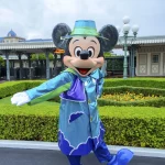 TDL エントランス　グリーティング　ミッキーマウス