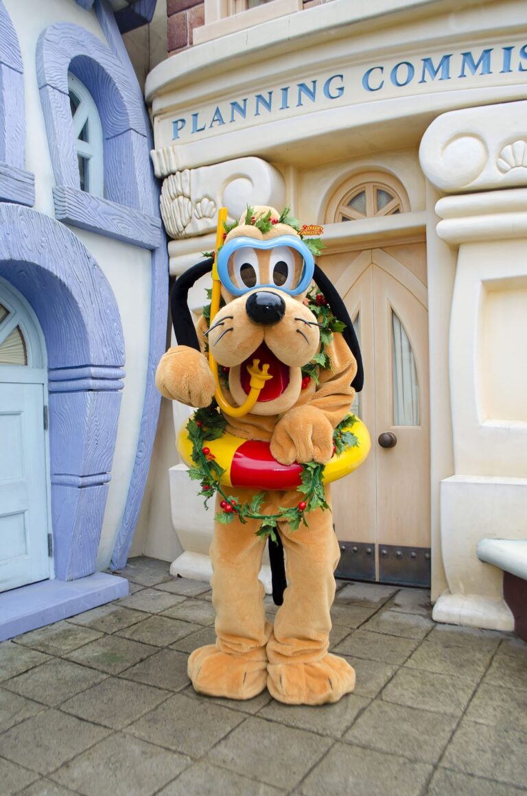 TDL トゥーンタウン　グリーティング　プルート