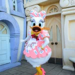 TDL トゥーンタウン　グリーティング　デイジーダック