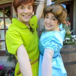 TDL ファンタジーランド　グリーティング　ピーターパン　ウェンディ