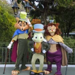 TDL ファンタジーランド　グリーティング　ジミニークリケット　ファウルフェロー　ギデオン