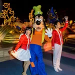 TDS　ディズニーチャンネル10周年 プライベートイブニングパーティー　グリーティング　グーフィー