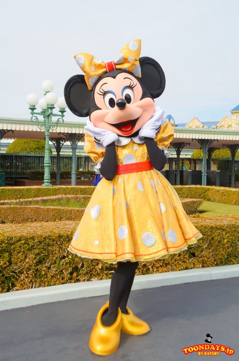 TDR30周年限定グリーティングのミニーマウス