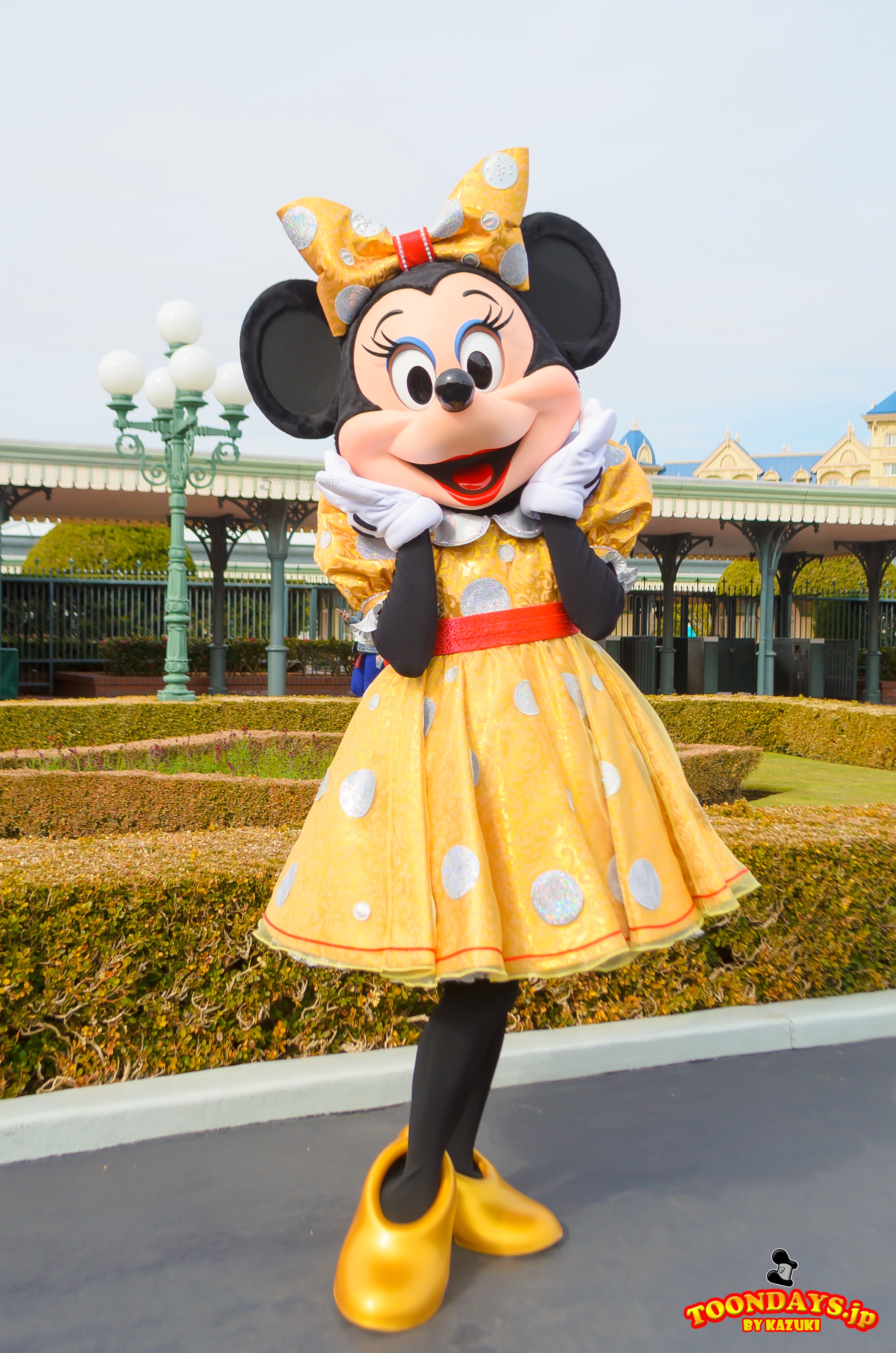 TDR30周年限定グリーティングのミニーマウス