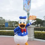 TDL エントランス グリーティング  東京ディズニーランドハッピー15エントリー　ワールドバザール　グリーティング　ドナルドダック