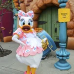 TDL トゥーンタウン　グリーティング　デイジーダック
