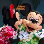 TDL アドベンチャーランド　ポリネシアンテラスレストラン　リロのルアウ&ファン　ミッキーマウス　ミニーマウス