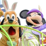 TDL ディズニー・イースター　2014 ヒッピティ・ホッピティ・スプリングタイム　ミッキーマウス　プルート
