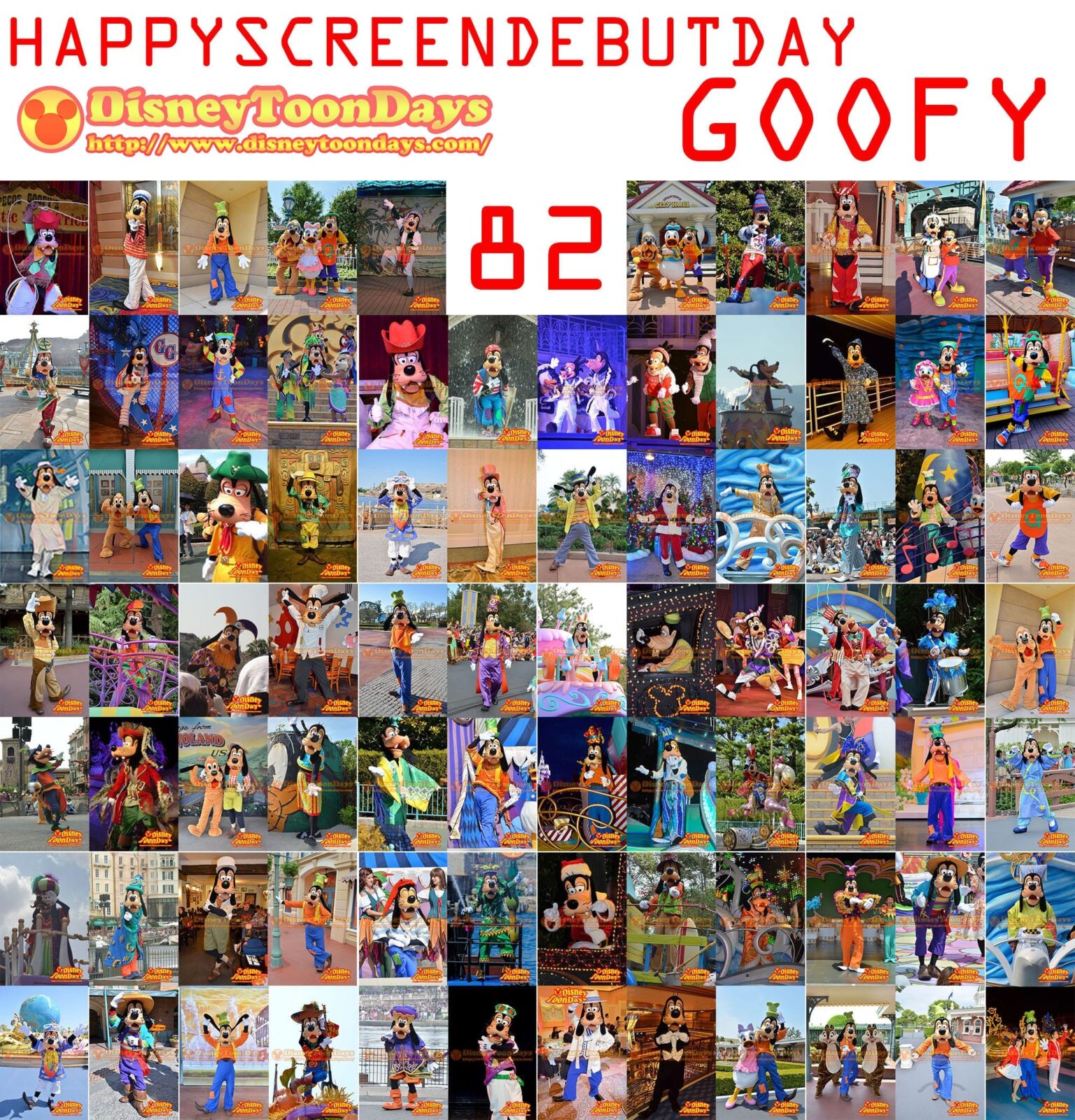 Happy Screen DebutDay!! Goofy!!