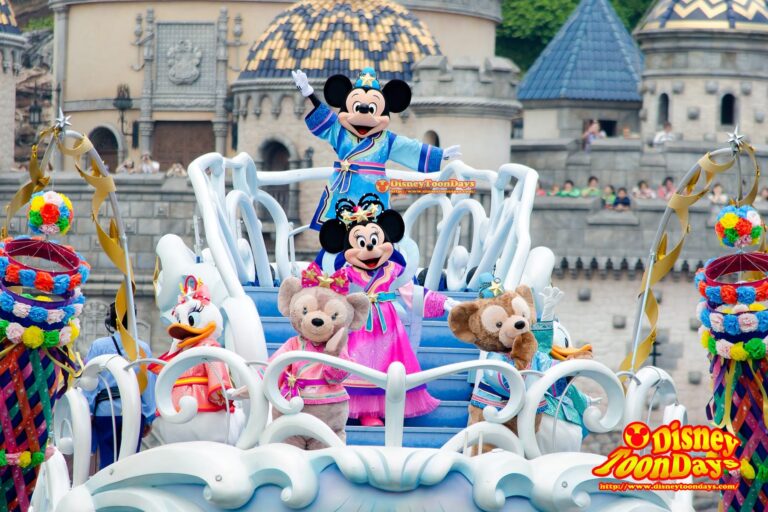 TDS ディズニー七夕デイズ　七夕グリーティング　メディテレーニアンハーバー　2014