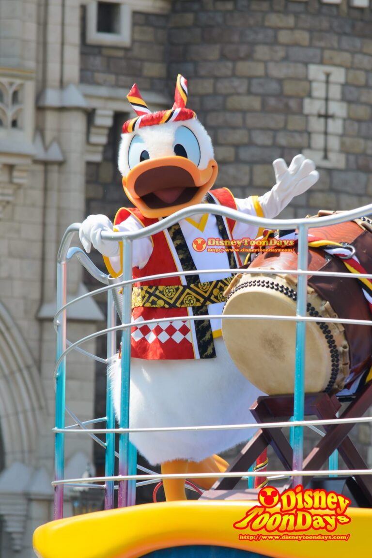 TDL ディズニー夏祭り 2014 おんどこどん　ドナルドダック