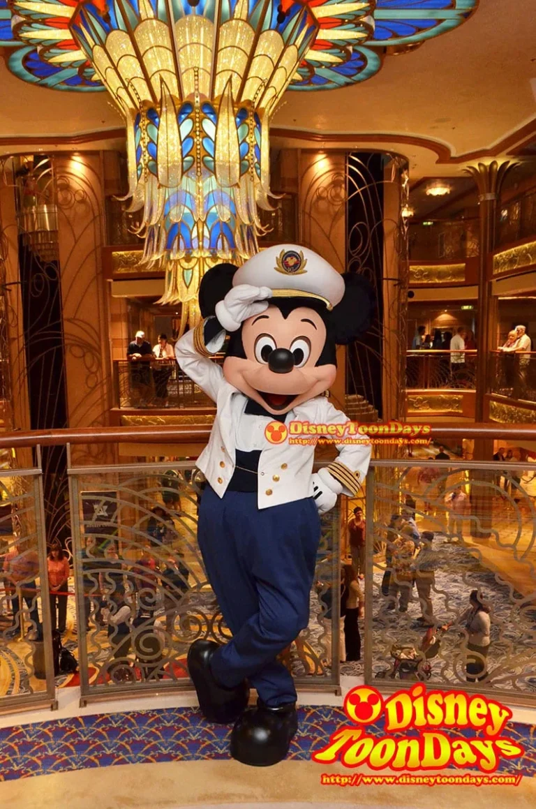 ディズニークルーズラインで会えるかっこよすぎるミッキーマウス