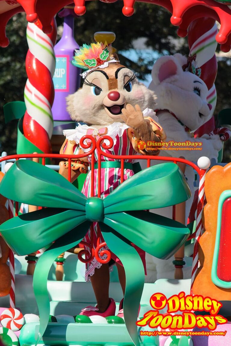TDL クリスマスファンタジー 2014 ディズニーサンタヴィレッジパレード 　クラリス