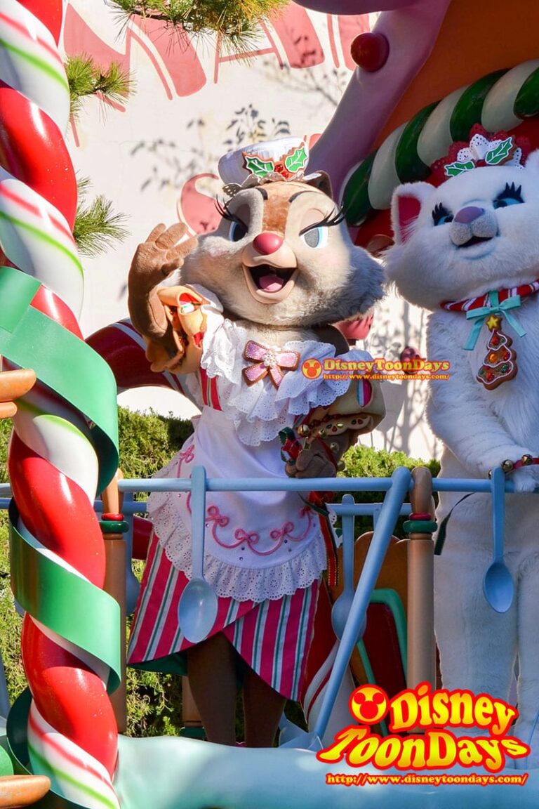 TDL クリスマスファンタジー 2012 ディズニーサンタヴィレッジパレード 　クラリス