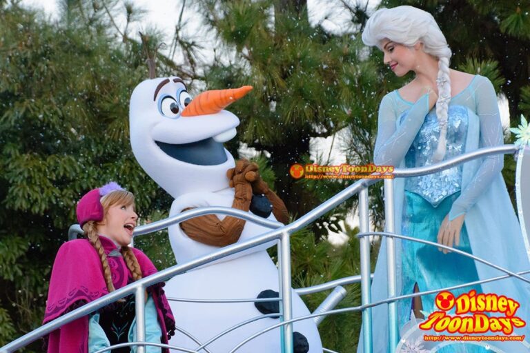 TDL アナとエルサのフローズンファンタジー　フローズンファンタジー・グリーティング　　アナ エルサ　オラフ