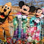 TDL ニューイヤーズグリーティング　2015　ミッキーマウス　ミニーマウス　プルート