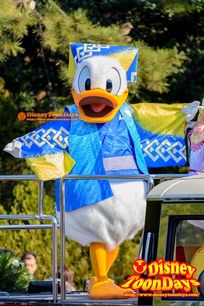 TDL ニューイヤーズグリーティング　2015　ドナルドダック