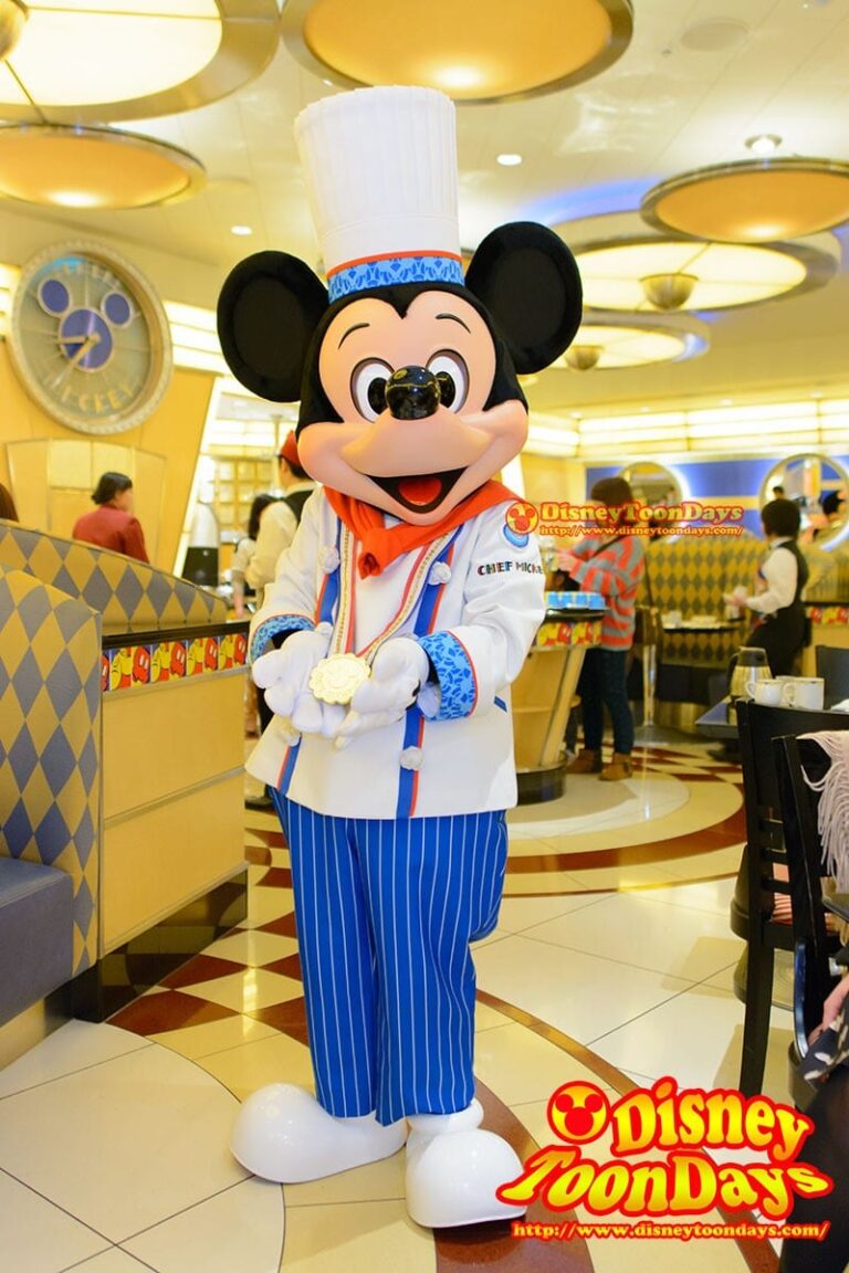 TDR　アンバサダーホテル　シェフミッキー　グリーティング　ミッキーマウス