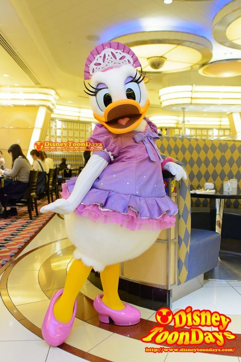 TDR　アンバサダーホテル　シェフミッキー　グリーティング　デイジーダック