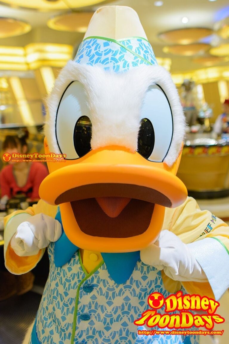 TDR　アンバサダーホテル　シェフミッキー　グリーティング　ドナルドダック