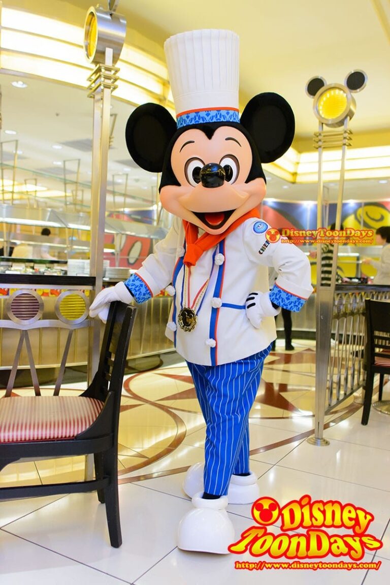 TDR　アンバサダーホテル　シェフミッキー　グリーティング　ミッキーマウス