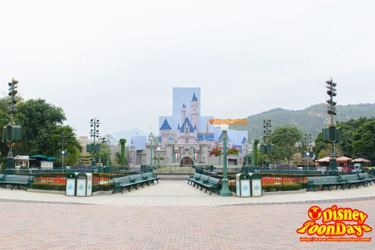 HKDL　眠れる森の美女の城