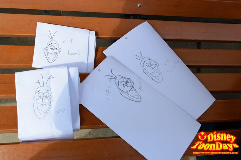 HKDL　メインストリートUSA　ドローイングクラス