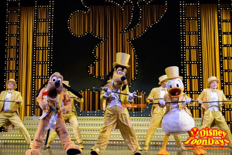 HKDL　ゴールデンミッキー　プルート　 グーフィー　ドナルドダック