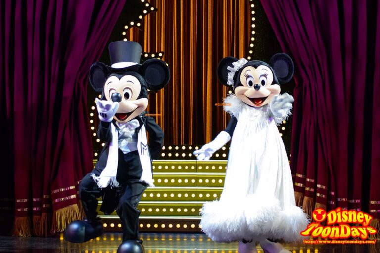 HKDL　ゴールデンミッキー　ミッキーマウス　ミニーマウス