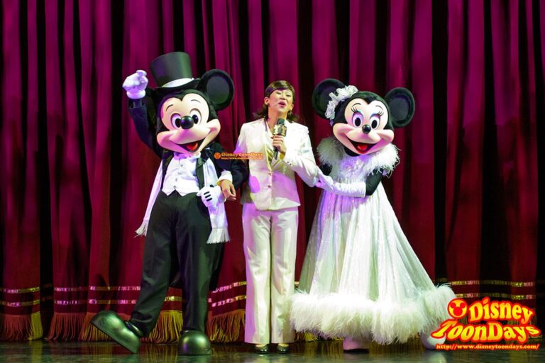 HKDL　ゴールデンミッキー　ミッキーマウス　ミニーマウス