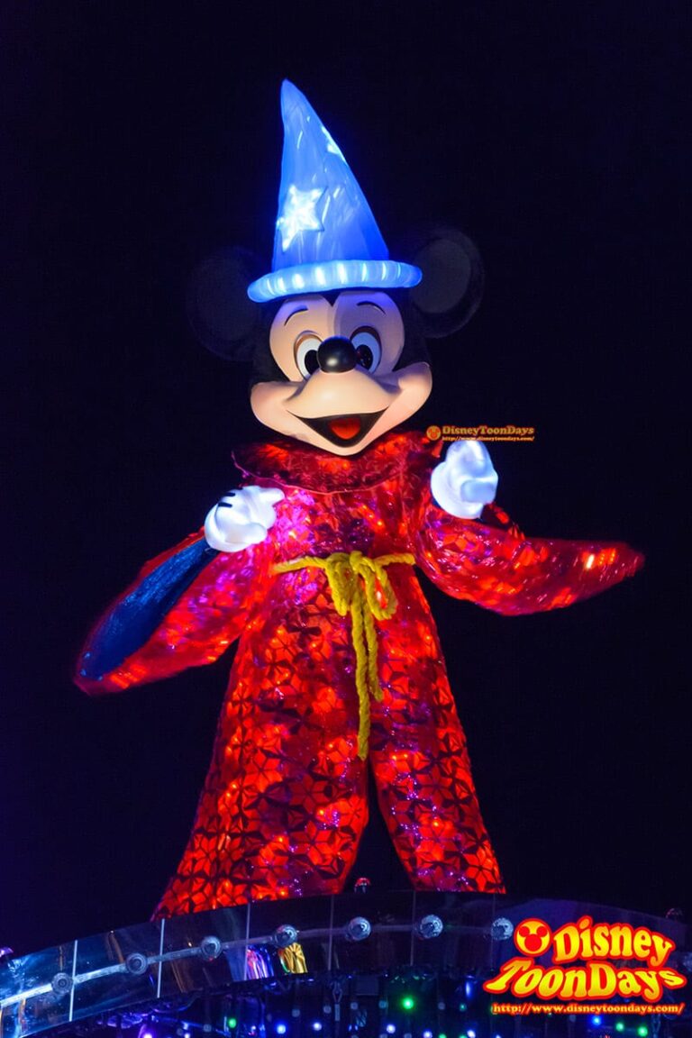 HKDL　ペイント・ザ・ナイト　ミッキーマウス