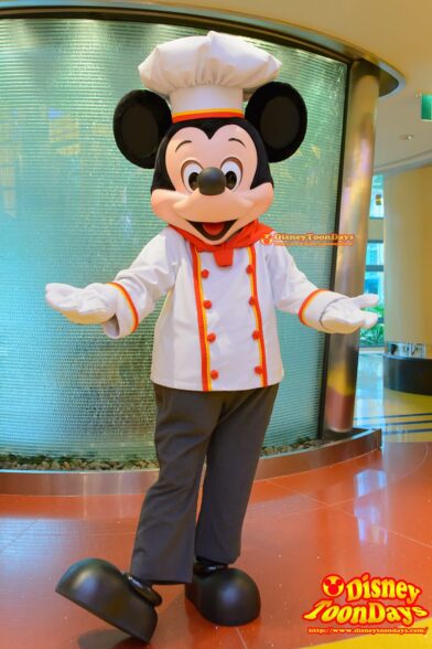 HKDL シェフミッキー グリーティング ミッキーマウス