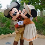 HKDL　グリズリーガルチ　グリーティング　ミッキーマウス　ミニーマウス