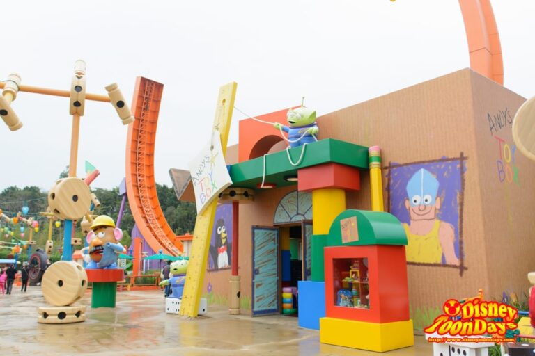 HKDL トイ・ストーリーランド　アンディーズ・トイ・ボックス