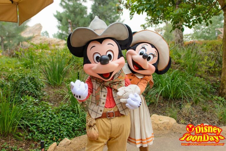 HKDL グリズリーガルチ ミッキーマウス ミニーマウス