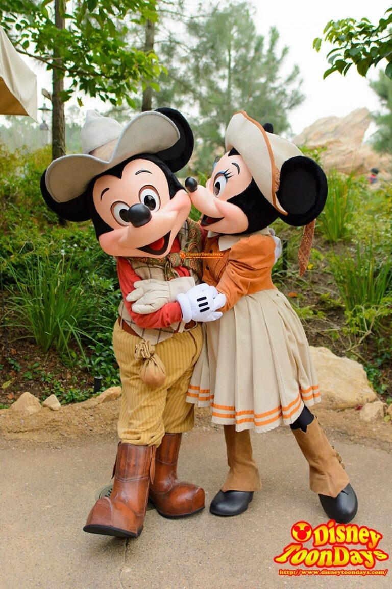 HKDL グリズリーガルチ ミッキーマウス ミニーマウス