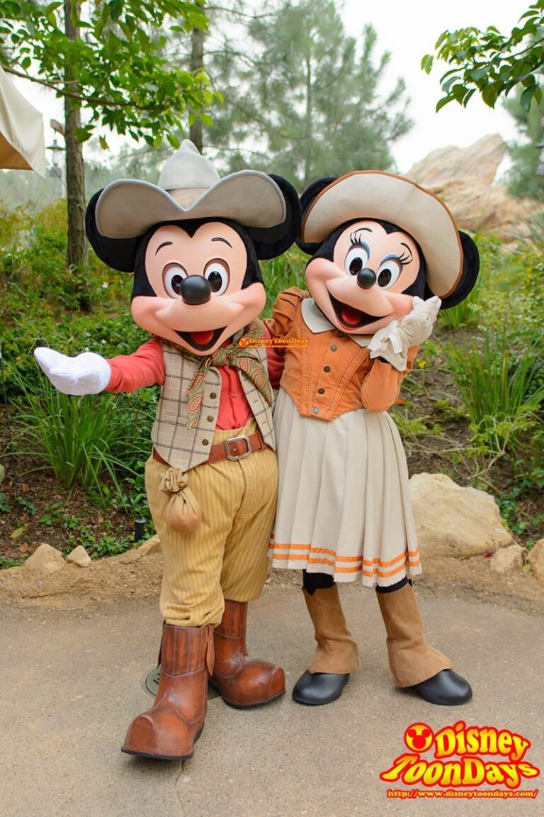 HKDL グリズリーガルチ ミッキーマウス ミニーマウス