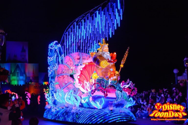 HKDL　ペイント・ザ・ナイト　リトル・マーメイド