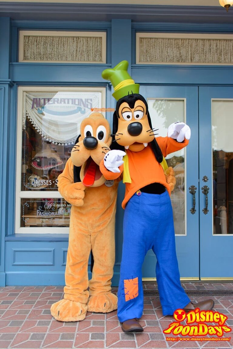 HKDL メインストリートUSA グリーティング プルート グーフィー