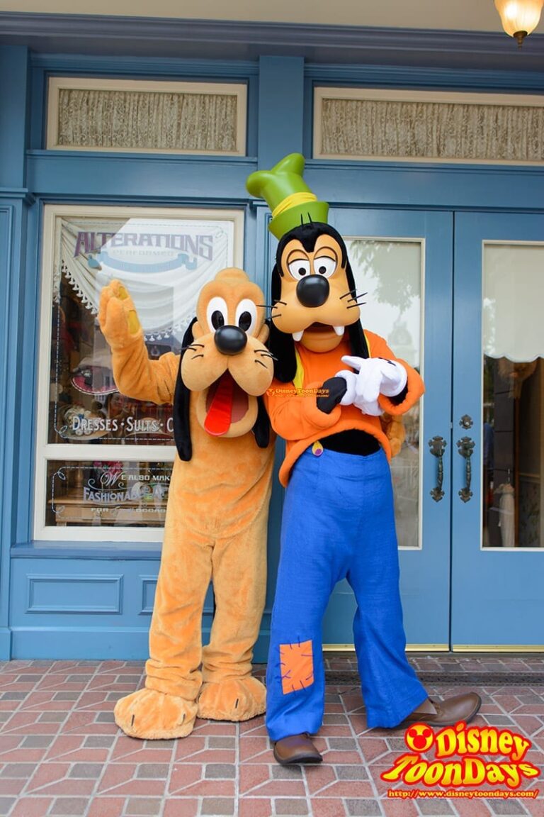 HKDL メインストリートUSA グリーティング プルート グーフィー