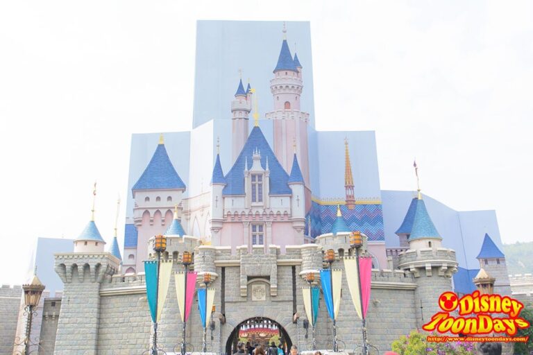 HKDL ファンタジーランド　ファンタジーランド　スリーピングビューティーキャッスル　
